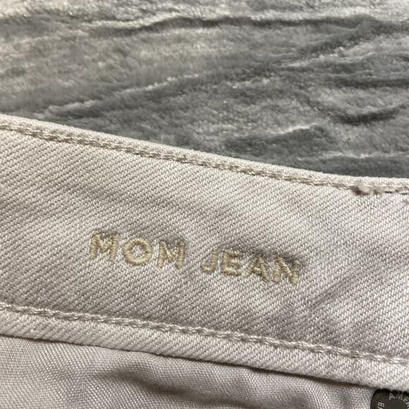 American Eagle Outfitters Mom Jean Distressed Skinny Jeans Women's Size 12 Gray - Picture 10 of 13